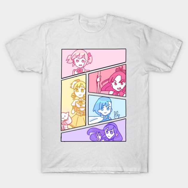 A Magical Squad (Light Ver.) T-Shirt by pakupiranha